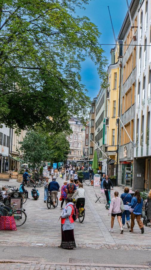 Nice Studio Apartment On A Pedestrian Street Helsinki Eksteriør billede