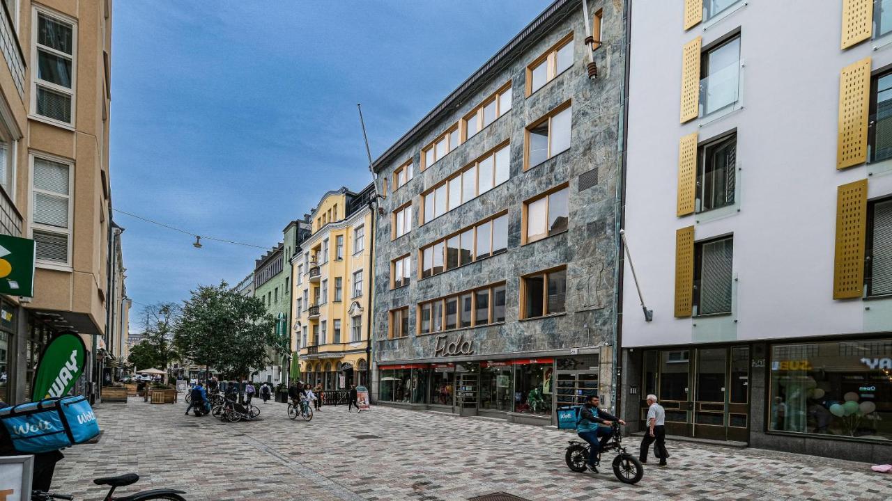 Nice Studio Apartment On A Pedestrian Street Helsinki Eksteriør billede