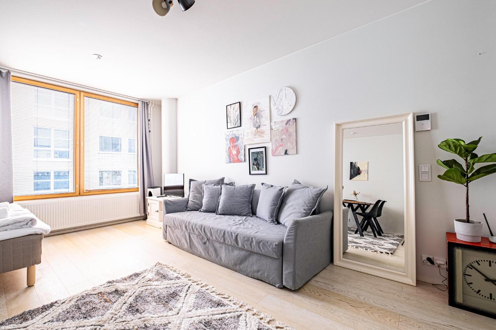 Nice Studio Apartment On A Pedestrian Street Helsinki Eksteriør billede